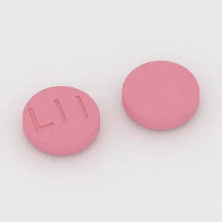 Clopidogrel 75 mg Tablette: rosa, rund, 10 mm, Prägung L11.