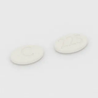 Armodafinil 250 mg Tablette: weiß, oval, 16 mm, Prägung C auf der einen Seite und 225 auf der anderen.