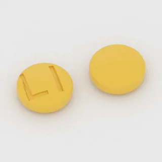 Bisoprolol ve hidroklorotiyazid 2.5 mg / 6.25 mg tablet: sarı, yuvarlak, 5 mm, üzerinde L1 baskısı var.