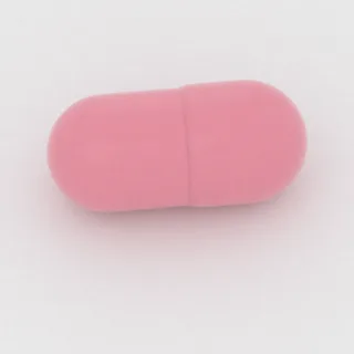 Bizmut subsalisilat 262 mg kapsül: pembe, 12 mm, baskısız.