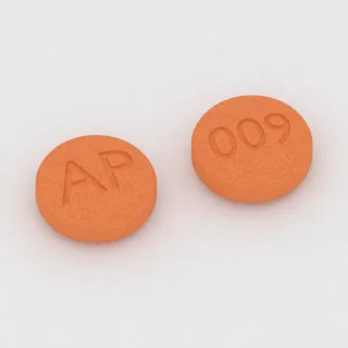 Aspirin 81 mg tablet: turuncu, yuvarlak, 8 mm, bir yüzünde AP, diğer yüzünde 009 baskısı var.