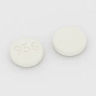 Alfuzosin 10 mg Tablette: weiß, rund, 10 mm, Prägung 956.