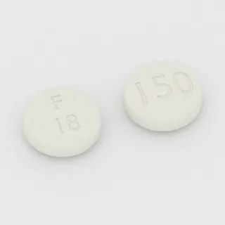 Klindamycyna 150 mg, tabletka: biała, okrągła, 10 mm, z oznaczeniem F 18 150.
