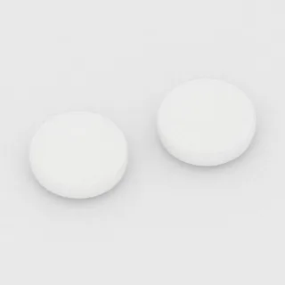 Amoksycylina + kwas klawulanowy 50 mg / 12.5 mg, tabletka: biała, okrągła, 6 mm, bez oznaczenia.