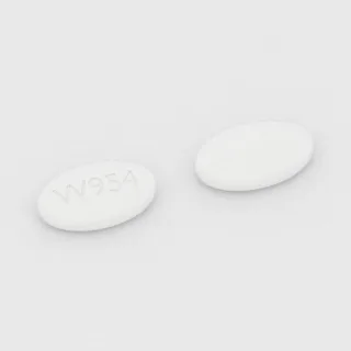 Clarithromycin 250 mg Tablette: weiß, oval, 15 mm, Prägung W954.