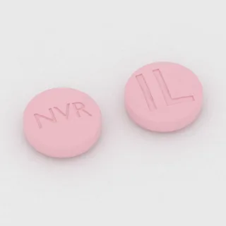 एलिस्किरेन 150 mg टैबलेट: गुलाबी, गोल, 11 mm, एक तरफ़ इम्प्रिंट NVR और दूसरी तरफ़ IL।