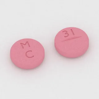 Kandesartan 16 mg tablet: pembe, yuvarlak, 7 mm, çentikli, üzerinde M C 31 baskısı var.