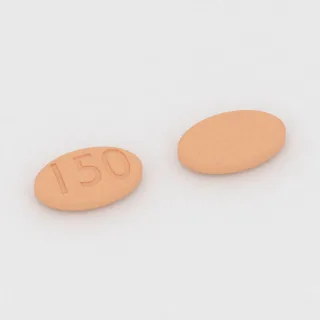 Capecitabin 150 mg Tablette: orange, oval, 11 mm, Prägung 150.