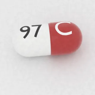 सेफाड्रोक्सिल 500 mg कैप्सूल: लाल और सफ़ेद, 21 mm, एक तरफ़ इम्प्रिंट C और दूसरी तरफ़ 97।