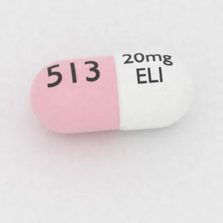 Amfetamin und Dexamfetamin 5.0 mg / 5.0 mg / 5.0 mg / 5.0 mg Kapsel: weiß und rosa, 18 mm, Prägung 20mg ELI 513.