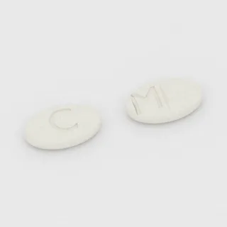 Clobazam 10 mg tablet: white, oval, 9 mm, scored, imprinted C on one side and M on the other.