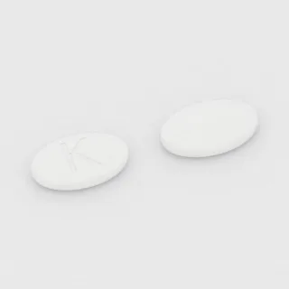 Bizmut subsalisilat 262 mg tablet: beyaz, oval, 17 mm, üzerinde K baskısı var.