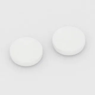 क्लोरोक्वीन 500 mg टैबलेट: सफ़ेद, गोल, 13 mm, कोई इम्प्रिंट नहीं।