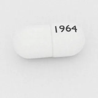 सेविमेलिन 30 mg कैप्सूल: सफ़ेद, 16 mm, इम्प्रिंट 1964।