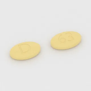 क्लैरिथ्रोमाइसिन 500 mg टैबलेट: पीला, अंडाकार, 18 mm, एक तरफ़ इम्प्रिंट D और दूसरी तरफ़ 63।