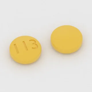 Bisoprolol ve hidroklorotiyazid 2.5 mg / 6.25 mg tablet: sarı, yuvarlak, 7 mm, üzerinde 113 baskısı var.