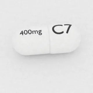 Celecoxib 400 mg capsule: white, 23 mm, imprinted C7 on one side and 400mg on the other.