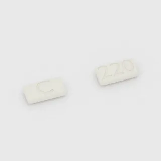 Armodafinil 200 mg Tablette: weiß, rechteckig, 12 mm, Prägung C auf der einen Seite und 220 auf der anderen.