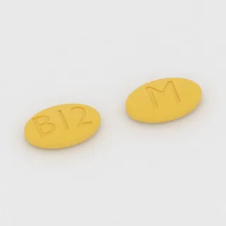 Brivaracetam 50 mg tablet: yellow, oval, 12 mm, imprinted B12 on one side and M on the other.