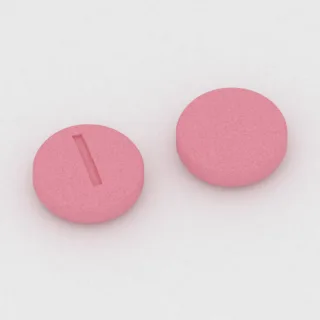 Amitriptilin 10 mg tablet: pembe, yuvarlak, 5 mm, üzerinde 1 baskısı var.