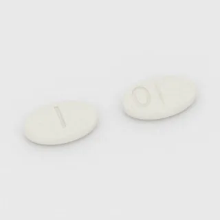 क्लोबाज़ाम 10 mg टैबलेट: सफ़ेद, अंडाकार, 9 mm, विभाजन रेखा सहित, एक तरफ़ इम्प्रिंट 1 और दूसरी तरफ़ 0।