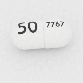 Selekoksib 50 mg kapsül: beyaz, 18 mm, bir yüzünde 7767, diğer yüzünde 50 baskısı var.