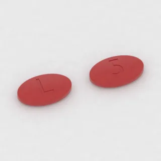 Parasetamol 500 mg tablet: kırmızı ve mavi, oval, 19 mm, bir yüzünde L, diğer yüzünde 5 baskısı var.