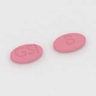 Bictégravir, emtricitabine et ténofovir alafénamide 30 mg / 120 mg / 15 mg en comprimé : rose, ovale, 14 mm, inscription GSI sur une face et B sur l'autre.