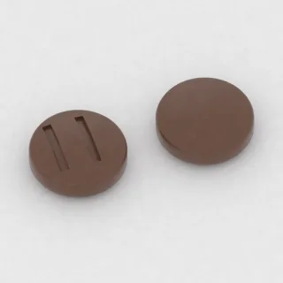 Amitriptilin 10 mg tablet: kahverengi, yuvarlak, 5 mm, üzerinde I1 baskısı var.