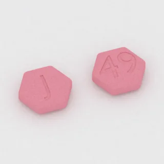 Asiklovir 400 mg tablet: pembe, altıgen, 12 mm, bir yüzünde J, diğer yüzünde 49 baskısı var.