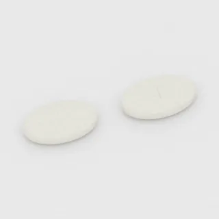 Sefaleksin 600 mg tablet: beyaz, oval, 22 mm, çentikli, baskısız.
