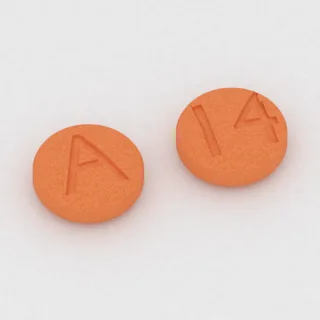 Buprenorfin ve nalokson 2 mg / 0.5 mg tablet: turuncu, yuvarlak, 6 mm, bir yüzünde A, diğer yüzünde 14 baskısı var.
