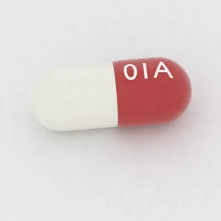 एस्पिरिन और डाइपिरिडामोल 25 mg / 200 mg कैप्सूल: लाल और सफ़ेद, 24 mm, इम्प्रिंट 01A।