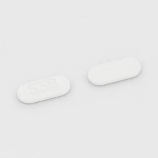Clarithromycin 500 mg Tablette: , kapselförmig, 19 mm, Prägung S58.