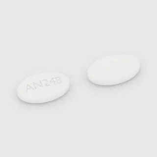 Alosétron 0.5 mg en comprimé : blanc, ovale, 11 mm, inscription AN248.
